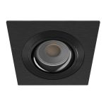 Noxion Einbau Spot Boxi MR16 Schwenkbar Schwarz |Ausschnitt 80mm - IP20 - incl. GU10 Sockel 