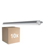Mehrfachpackung 10x Ledvance LED Feuchtraumleuchte Feuchtigkeitsdicht Kompakt 44W 5400lm - 840 Kaltweiß | 120cm 