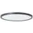 Brilliant Brennan Deckenleuchte Plastik Schwarz Weiß 13W 2000lm - 840 Kaltweiß | 294mm - IP44 - 3-Stufen Dimmbar