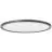 Brilliant Brennan Deckenleuchte Plastik Schwarz Weiß 18W 2700lm - 827-840 CCT | 420mm - IP44 - 3-Stufen Dimmbar