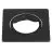 Ledvance Spot Ring Adjust Quadrat Schwarz