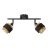 Ledvance Decor Spot Hornet Decke Spot Schwarz 2x2.8W - 827 Extra Warmweiß | Inkl. 2x E14