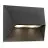 Nordlux Pontio Wandleuchte Aluminium Schwarz | IP54 - Geeignet für 2x GU10