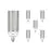 Mehrfachpackung 6x Ledvance HQL LED P E40 90W 13000lm - 840 Kaltweiß | Ersatz für 250W