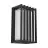 Eglo Wandleuchte Genovese Aluminium Schwarz 10W 1050lm - 865 Tageslichtweiß | IP65
