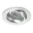 Noxion Einbau Spot Vision MR16 schwenkbar Aluminium | Ausschnitt 69mm - GU10 Sockel