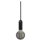 Osram LED Vintage 1906 Pendelleuchte Rund Schwarz | Geeignet für E27