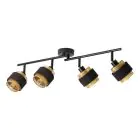 Ledvance Decor Spot Hornet Decke Spot Schwarz 4x2.8W - 827 Extra Warmweiß | Inkl. 4x E14