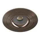 Noxion Einbau Spot Logic MR16 Schwenkbar Bronze | 92mm - Ausschnitt 80mm - IP20 - incl. GU10 Sockel 