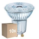 Mehrfachpackung 10x Osram Parathom LED GU10 Spot Klar 4.5W 350lm - 940 Kaltweiß | Dimmbar - Höchste Farbwiedergabe  - Ersatz für 50W